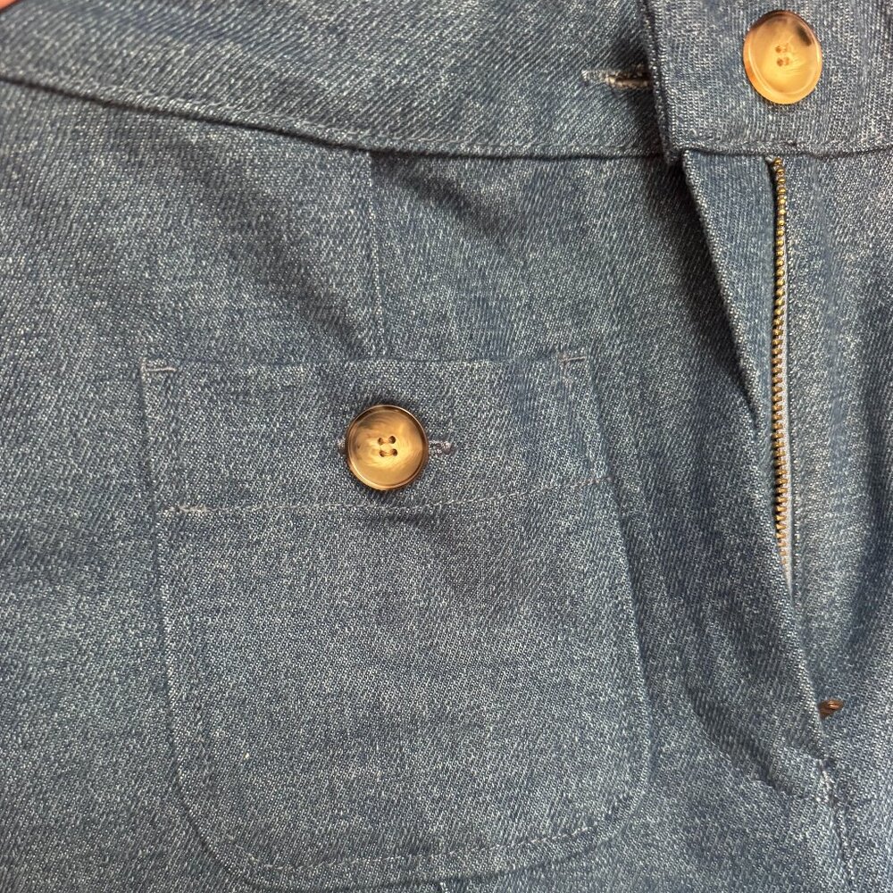 Sézane Emilio Trousers Denim Blue Size 2 NWT - Picture 11 of 11